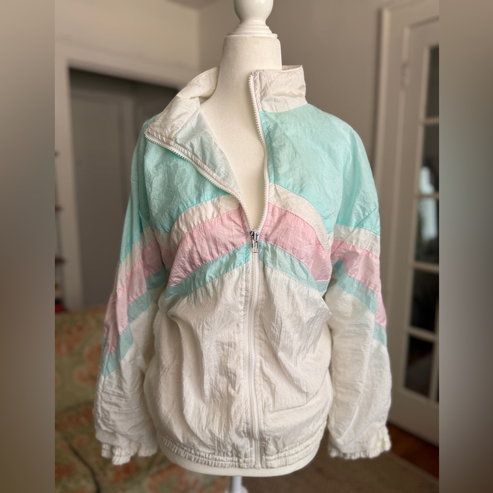 Women's Pastel Windbreaker Jacket